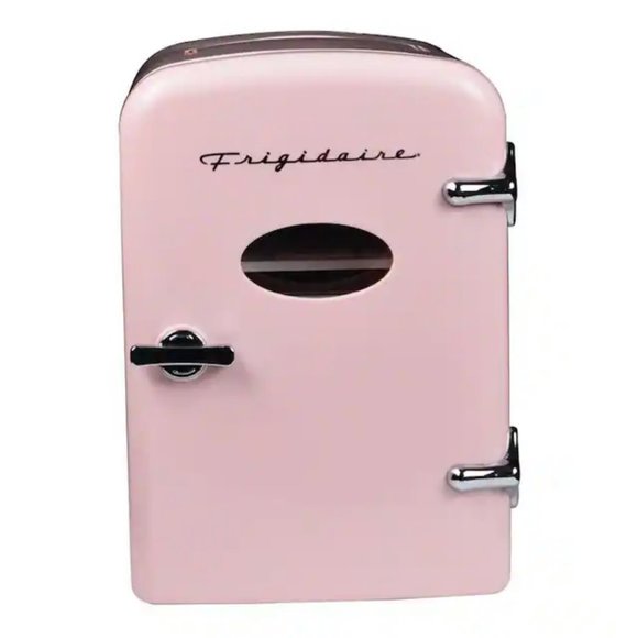 Frigidaire Pink Retro Mini Fridge - Picture 2 of 4